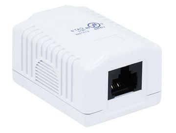 1-port Cat6 Surface Mount Box