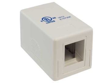 1-port RJ-45 Surface Mount Box