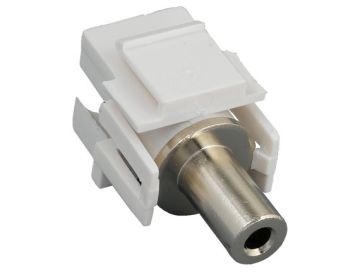 3.5mm F/F Recessed Keystone Insert Module