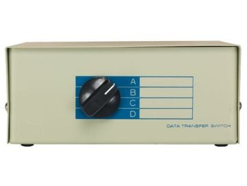 4-way BNC Manual Data Switch