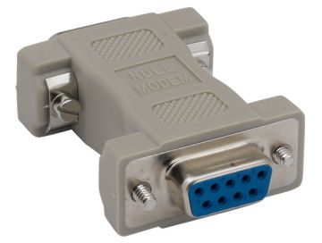 DB9 Female to DB9 Female Null Modem Adapter