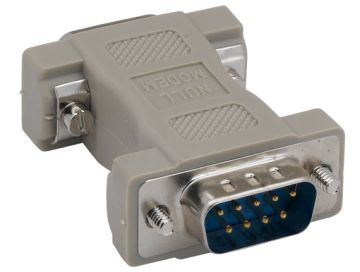 DB9 Male to DB9 Female Null Modem Adapter