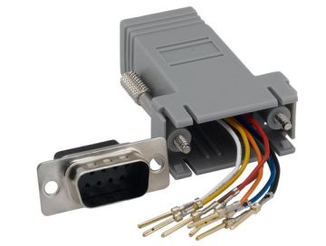 DB9 Male to RJ-45 Modular Adapter