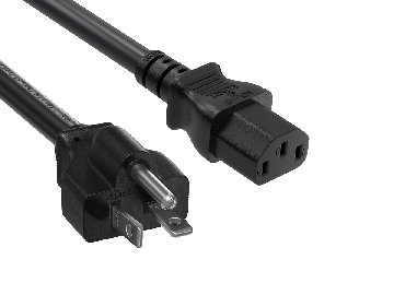 3ft 14 AWG 15A 250V Power Cord (﻿NEMA 6-20P to IEC 320 C13)