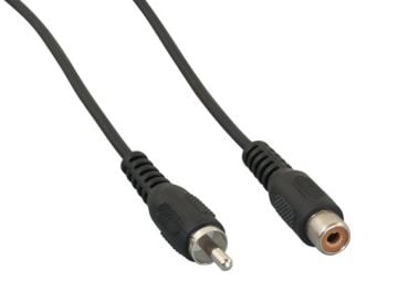 RCA M/F Composite Video Cable