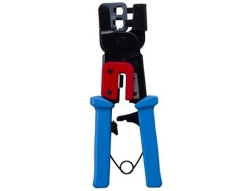 RJ11/RJ12/RJ45 Modular Crimping Tool with Ratchet