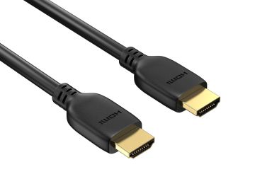 3ft Ultra High Speed 8K HDMI Bi-Directional Cable, Certified HDMI 2.1, 8K Support, UL, Black