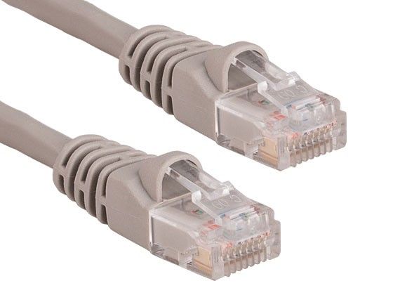voorspelling voorzien nikkel 10ft Cat6 550 MHz UTP Snagless Ethernet Network Patch Cable, Gray