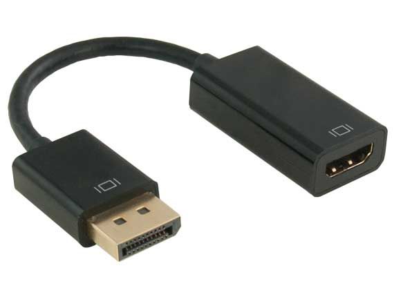 Display Port to Dual Monitor HDMI 4k & VGA FHD Adapter