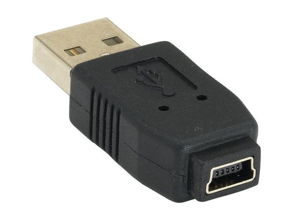 USB Type A Male to B 5-pin Female - Cable Leader