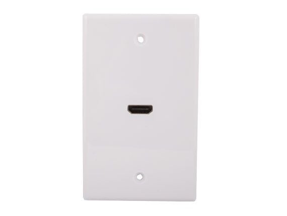 1-port HDMI Wall Plate