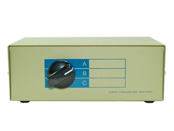 3-way DB25 Manual Data Switch