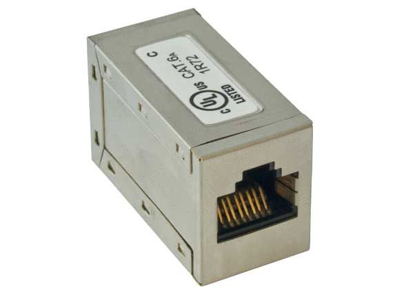 Cat6A Shielded Inline Coupler