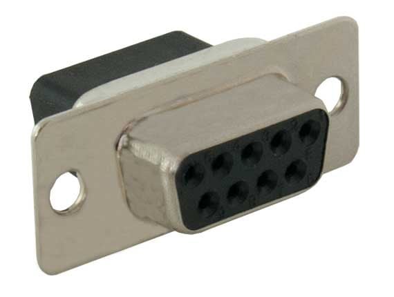 DB9 Female Crimping Housing Connector