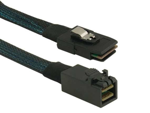 1M 30AWG Internal HD Mini SAS (SFF-8643) to Internal Mini SAS 36pin (SFF-8087)