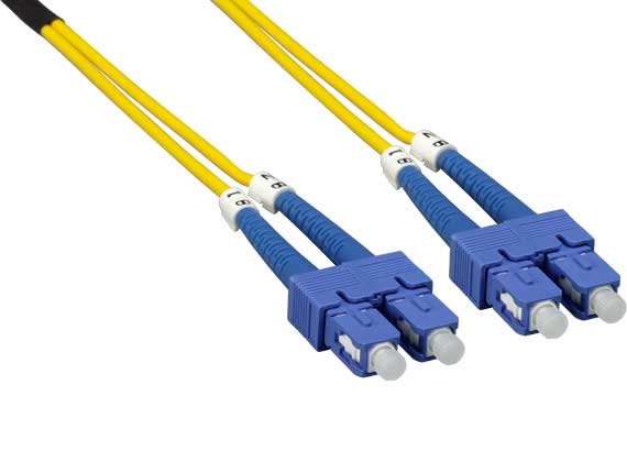 10m LC/LC Duplex 9/125 Single Mode Fiber Optic Cable